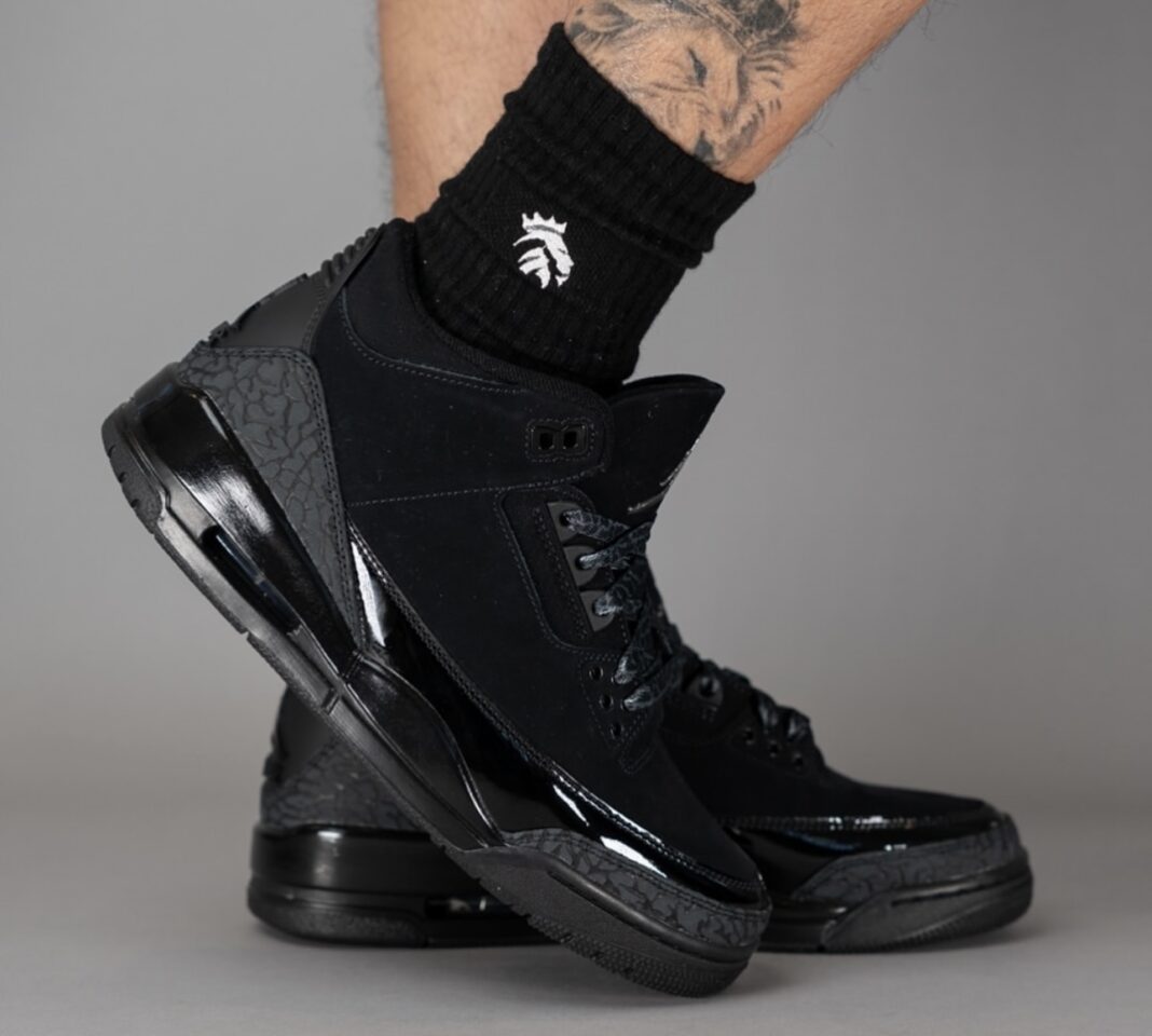 Air Jordan 3 “Black Cat 2025” sneakers