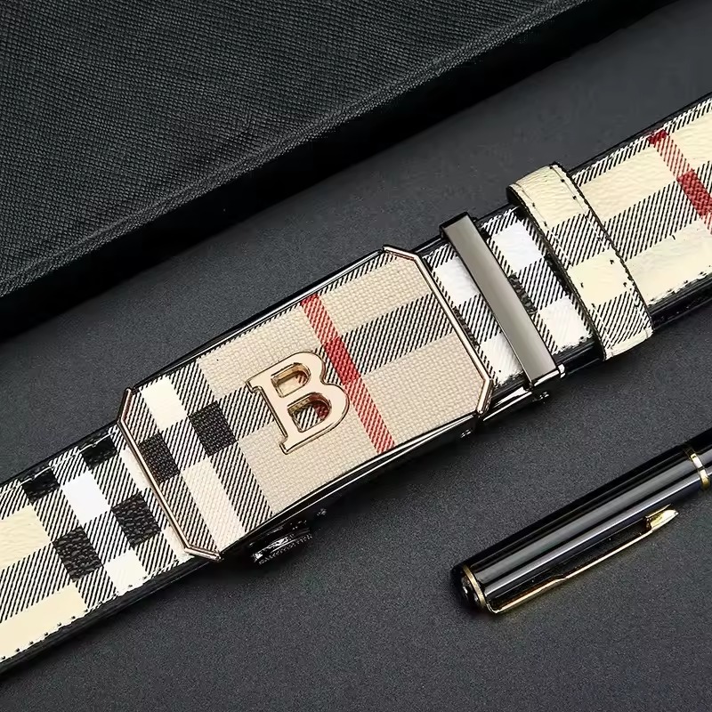 Premium Plaid Men’s Belt